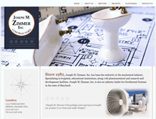 Tablet Screenshot of jmzinc.com